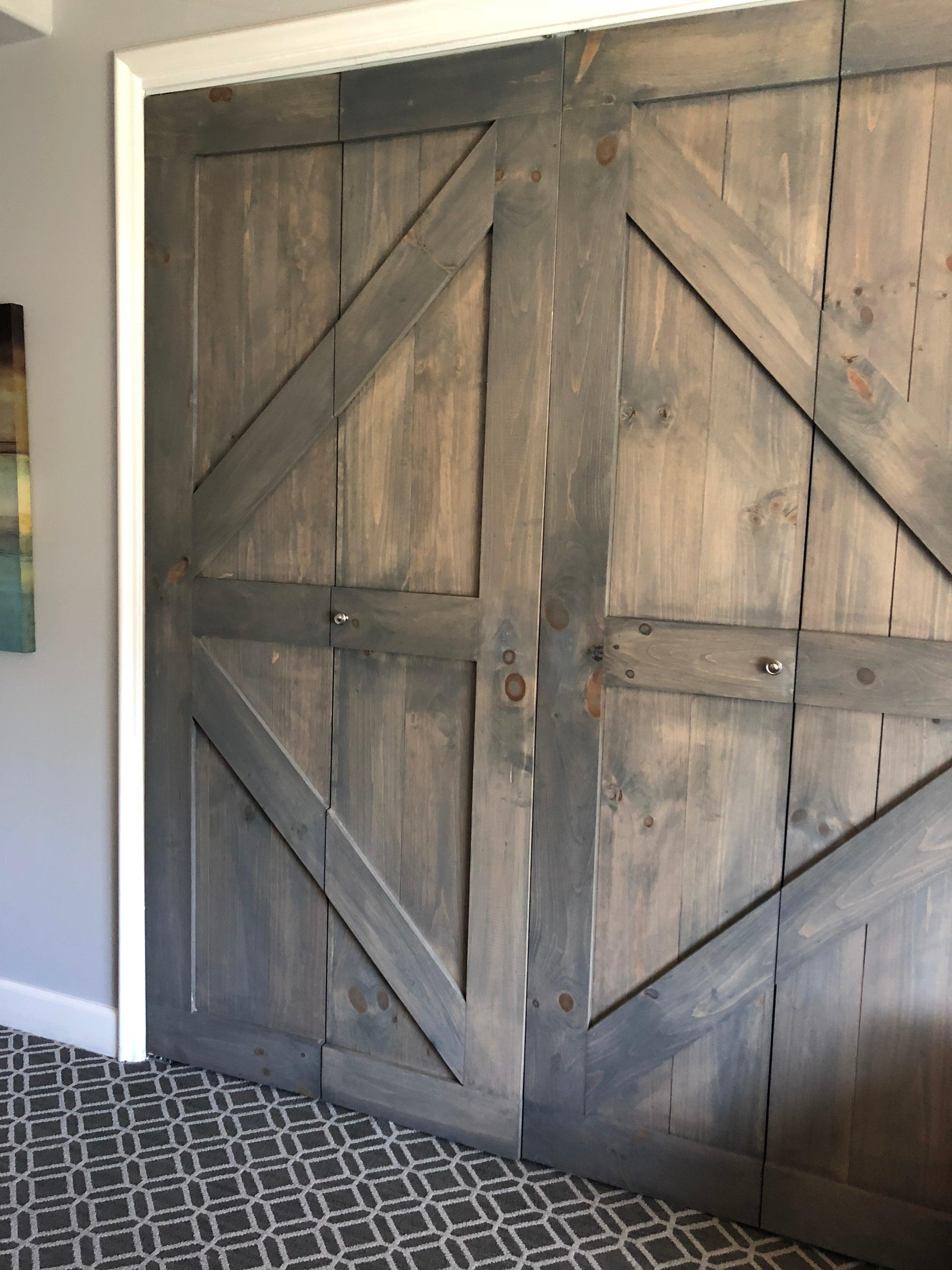 Hinged Bi-Fold Doors - Rustic Luxe Designs