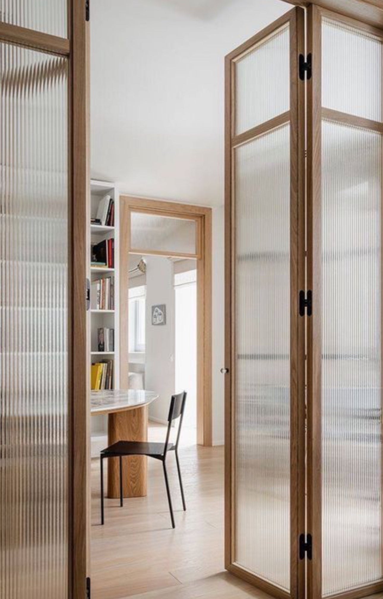 Manalapan Design Glass Multi Folding Panel Doors