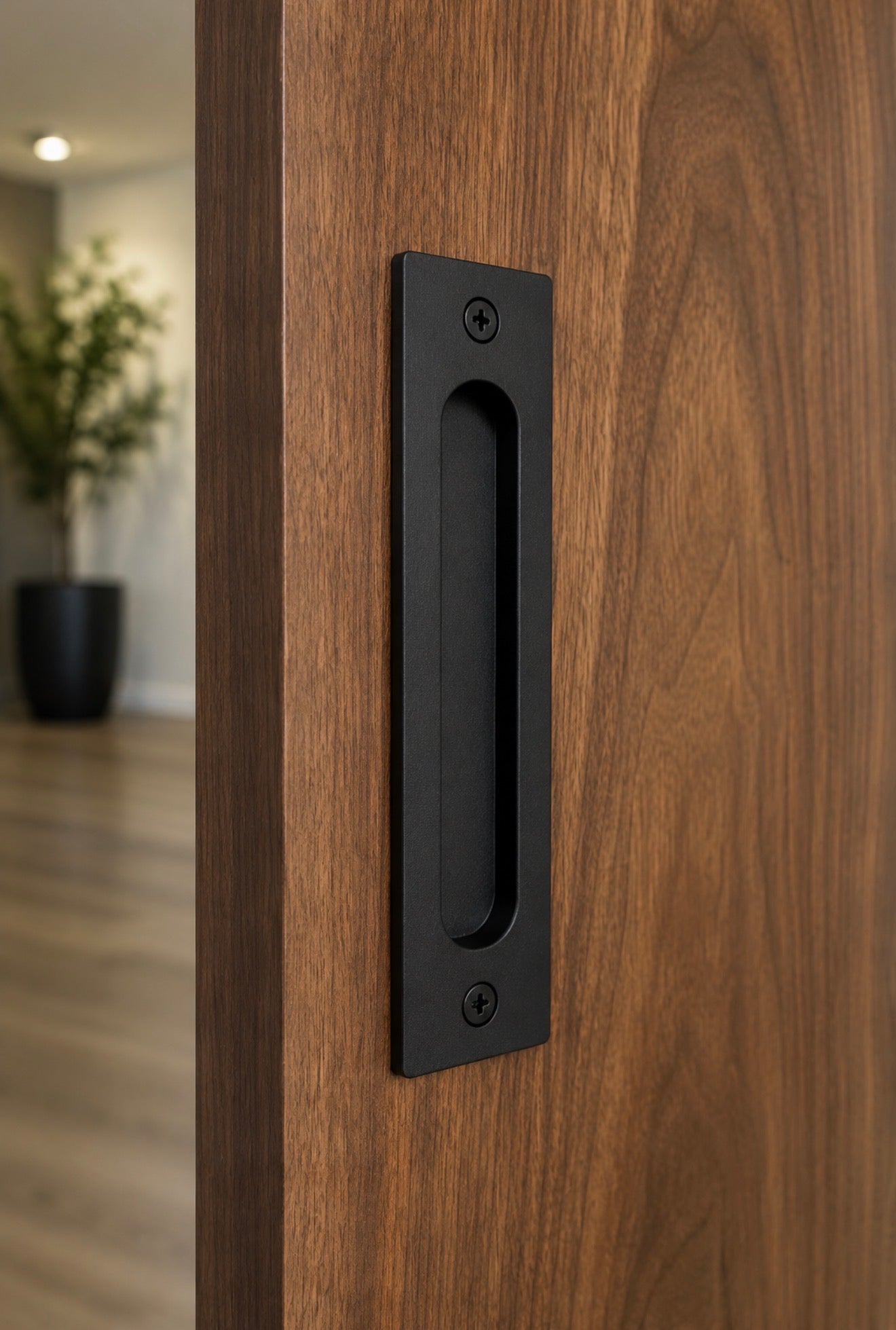 Rustic Luxe Designs Surface Mount Flush Pull Handle.