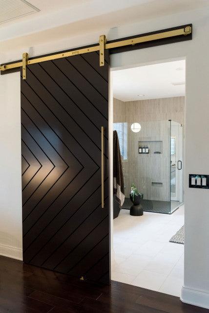 Chevron Architectural Door - Signature Panel | Rustic Luxe Designs
