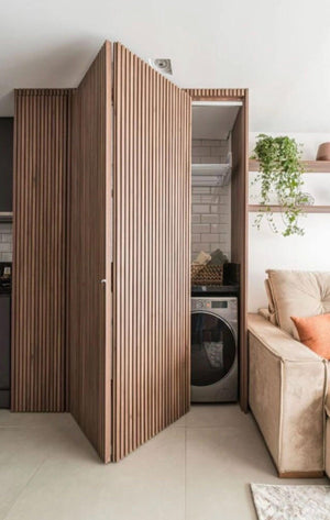 The Rakesh Bi-Fold Doors - Rustic Luxe Designs