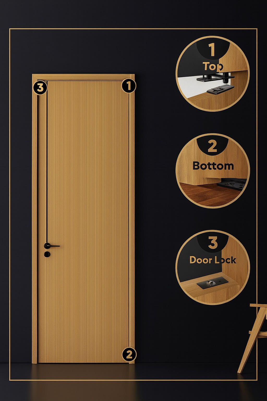 Prestige Pivot Door Hardware – Heavy-Duty Pivot System