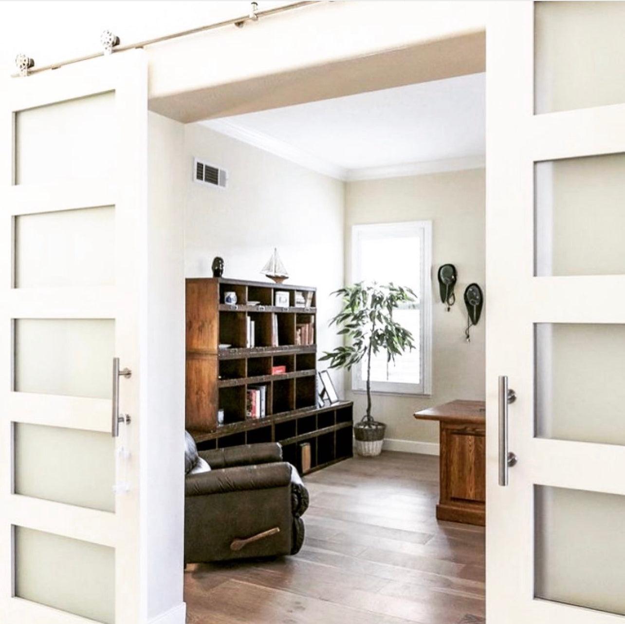 5-Panel Glass Door - Rustic Luxe Designs