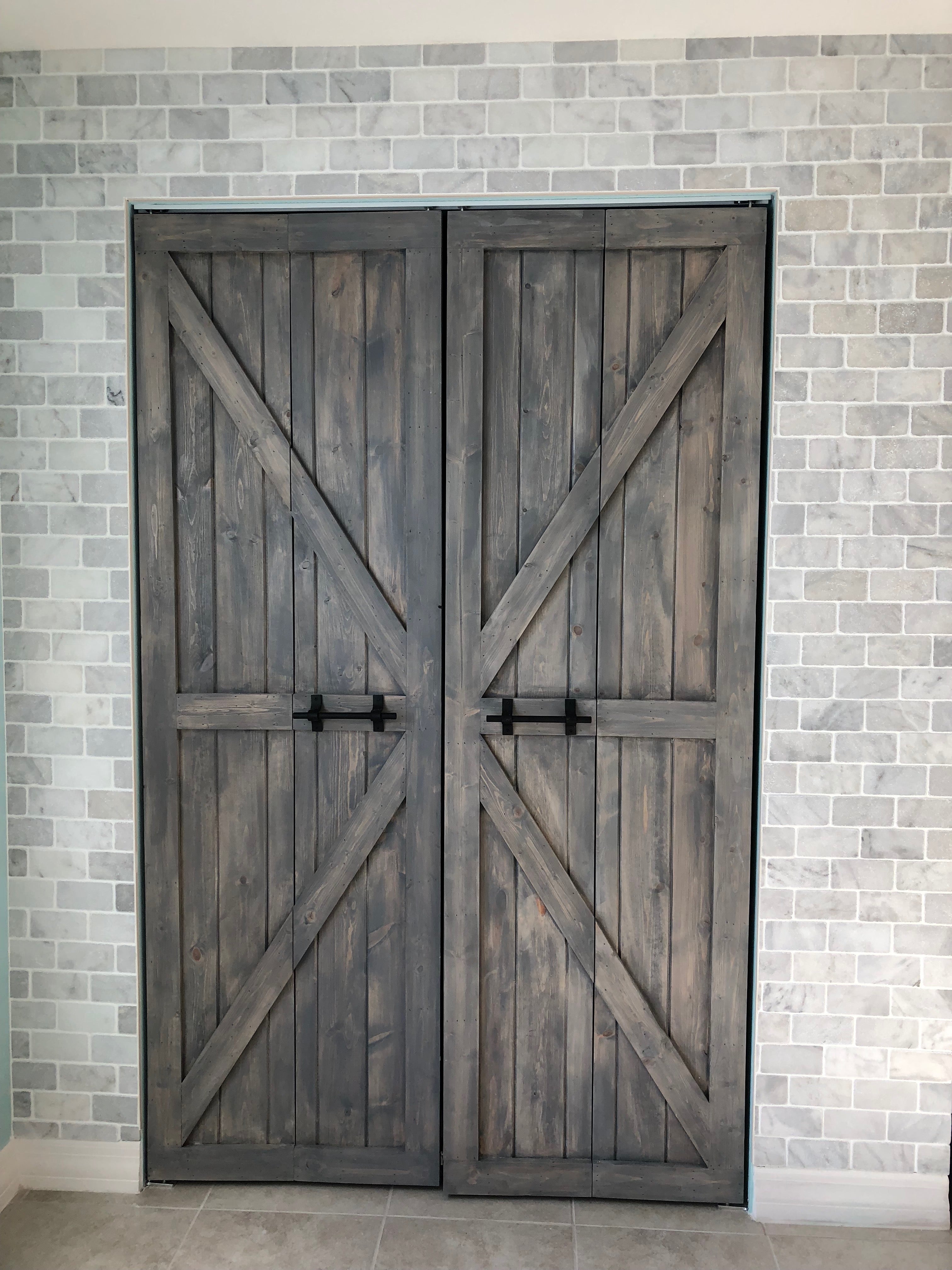 British Brace Hinged BiFold Door