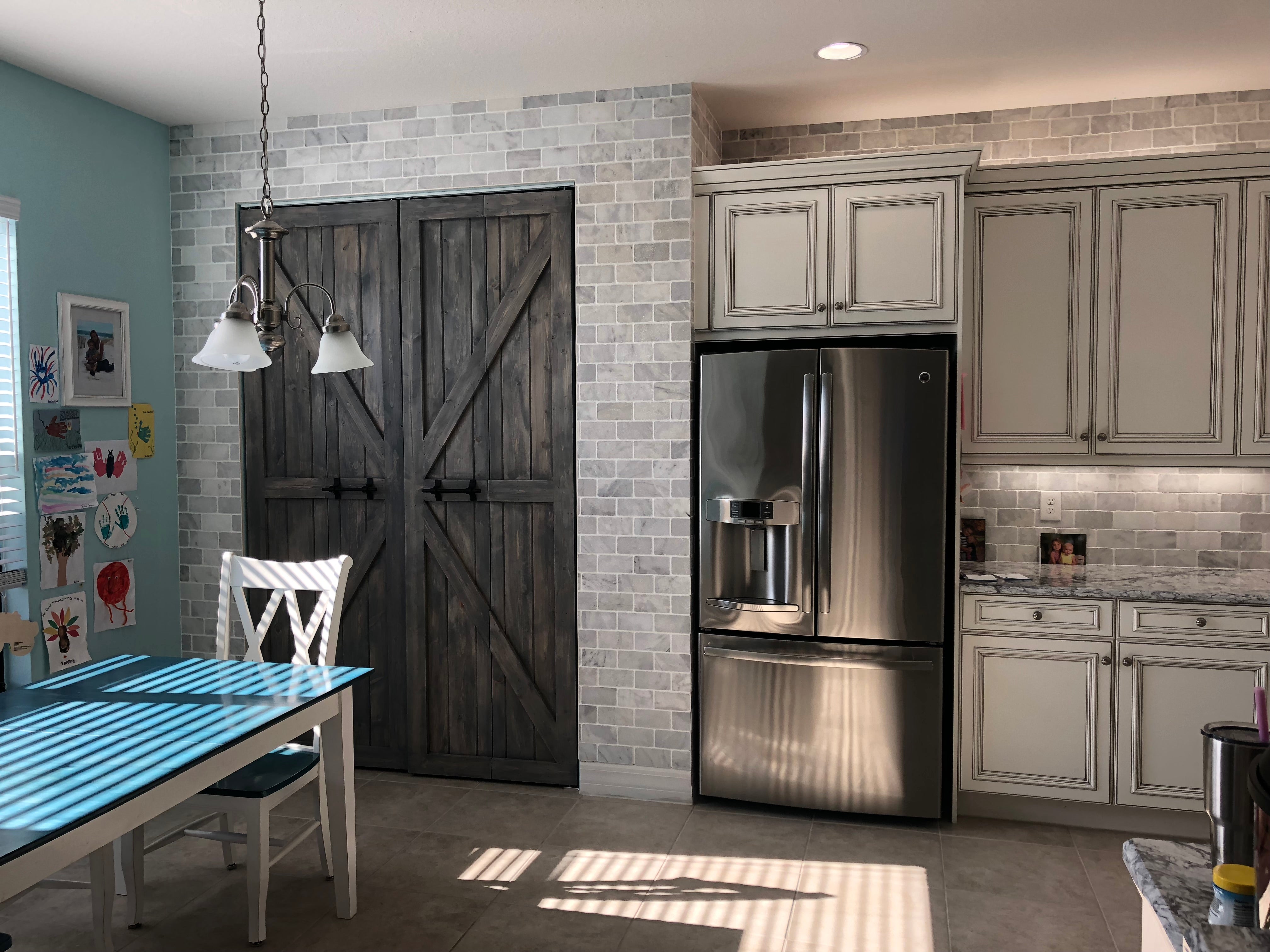 British Brace Hinged BiFold Door