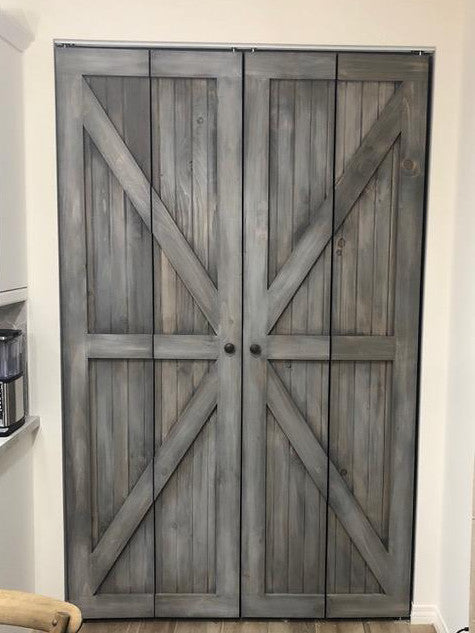 British Brace Hinged BiFold Door