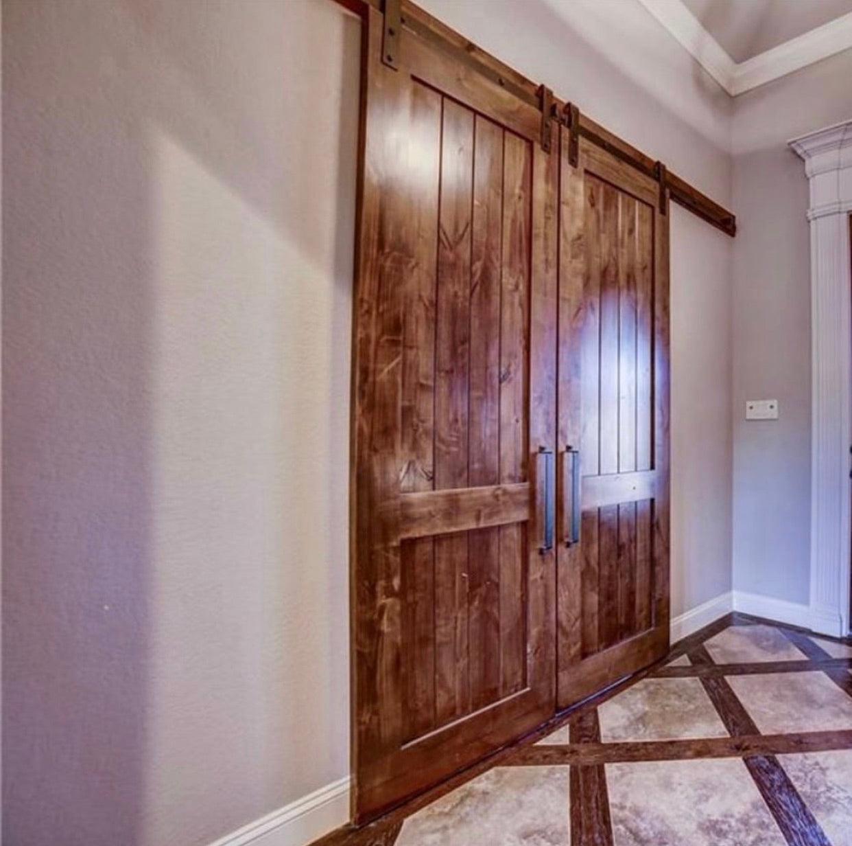 Chalet Design Interior Sliding Barn Door