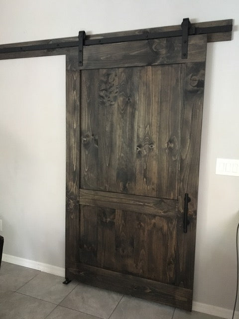 Chalet Design Interior Sliding Barn Door