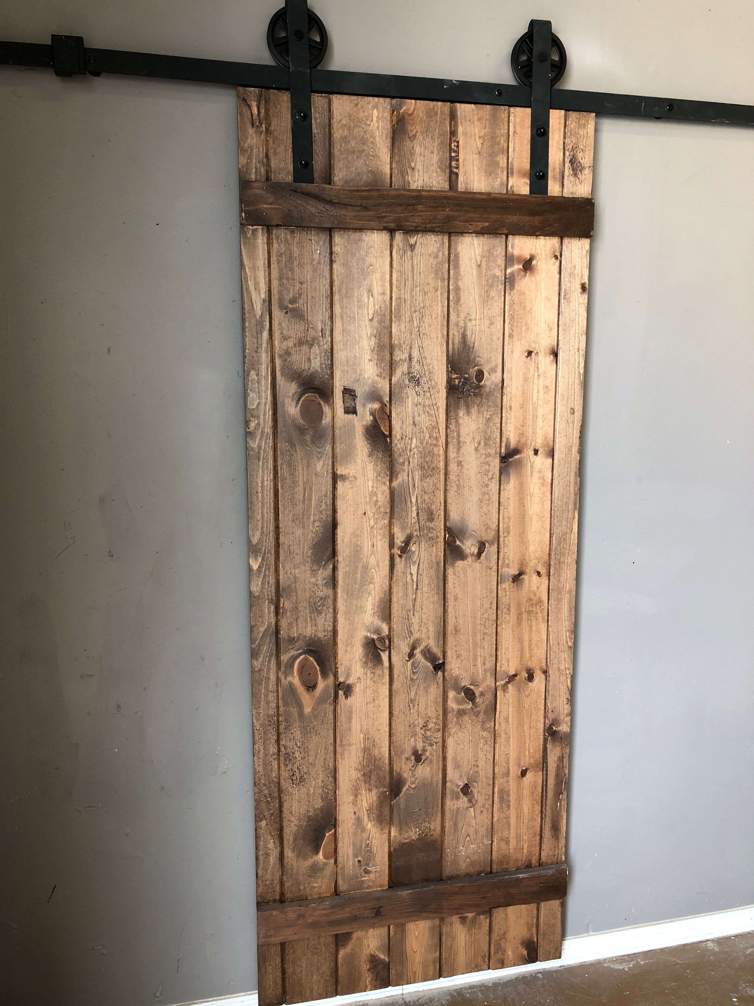 Rustic Plank Door - Rustic Luxe Designs