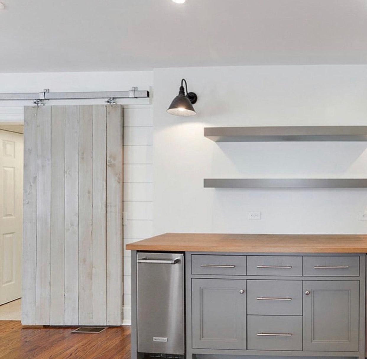 Rustic Slab Door - Rustic Luxe Designs