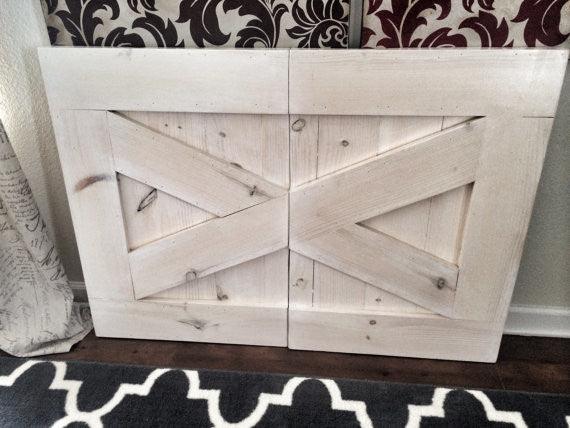 Single-X Saloon Doors - Rustic Luxe Designs