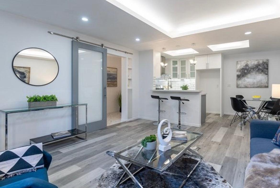 Solid Glass Door - Rustic Luxe Designs