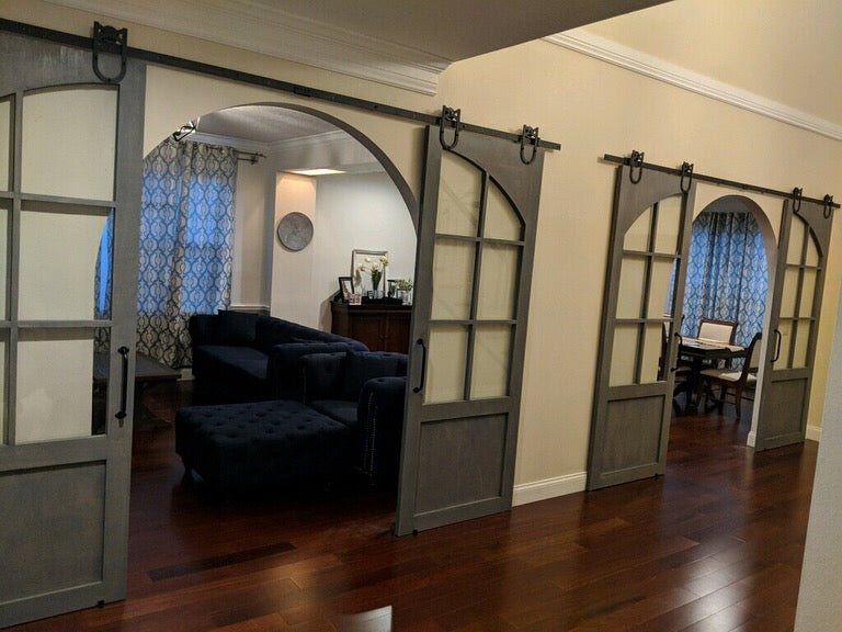Tuscan Arched Door - Rustic Luxe Designs