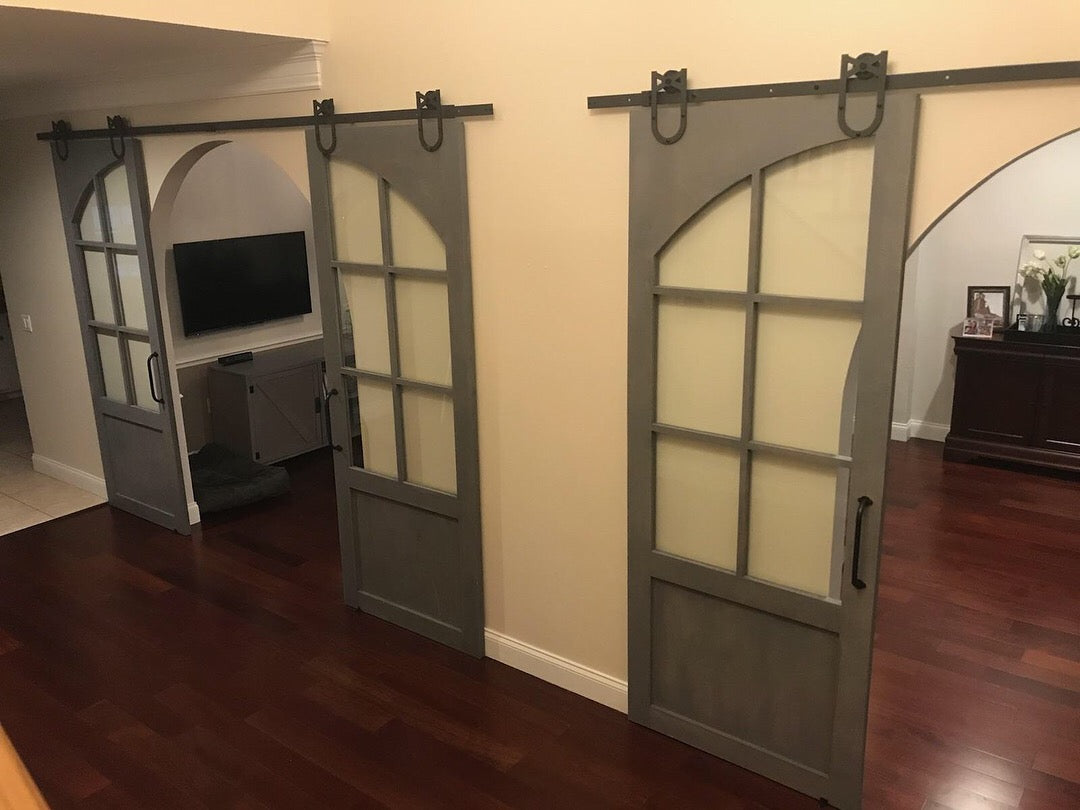 Tuscan Arched Door - Rustic Luxe Designs