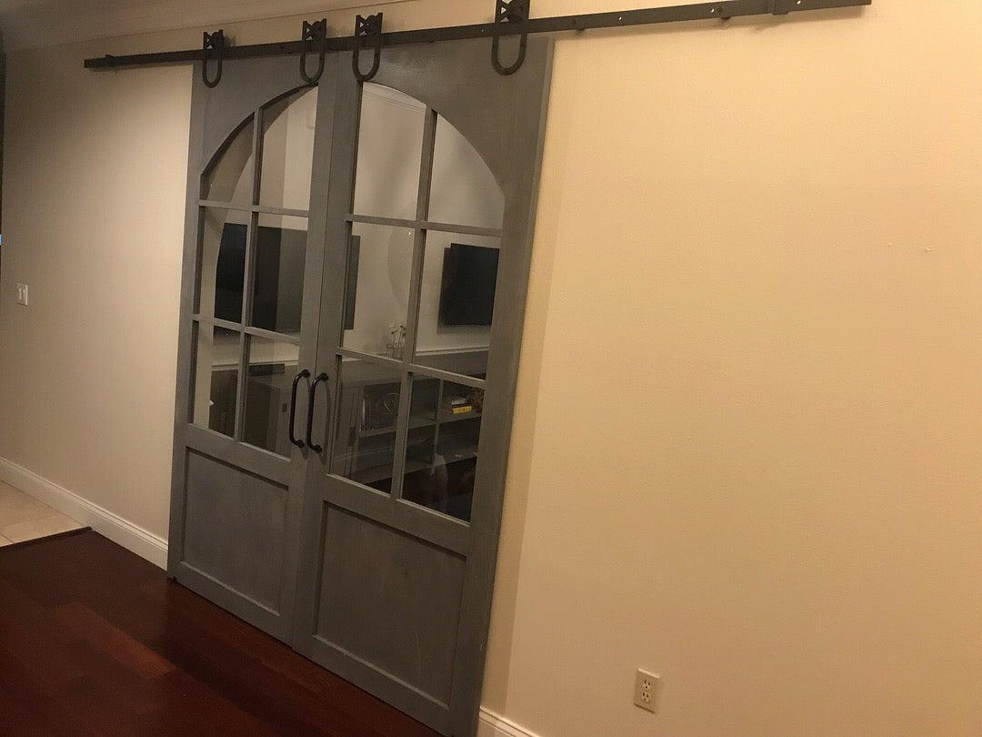 Tuscan Arched Door - Rustic Luxe Designs