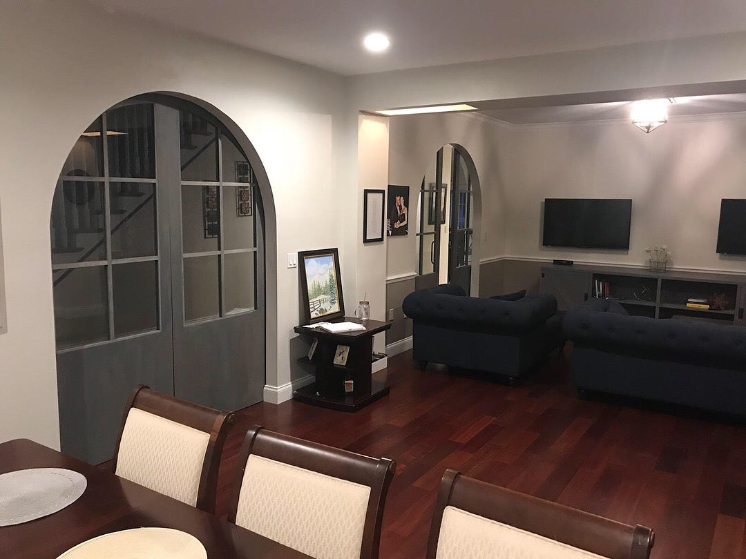Tuscan Arched Door - Rustic Luxe Designs