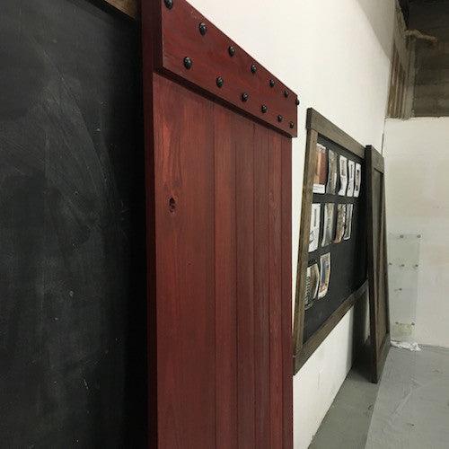 Vertical Plank Door - Rustic Luxe Designs
