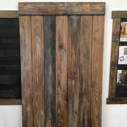 Vertical Plank Door - Rustic Luxe Designs