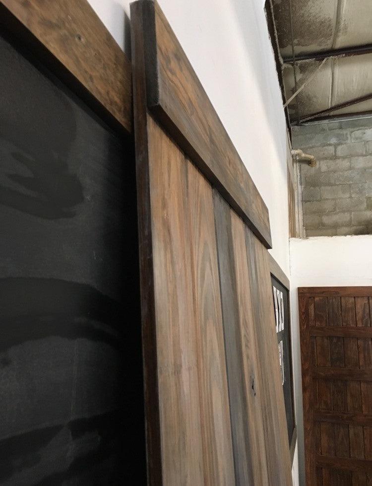 Vertical Plank Door - Rustic Luxe Designs