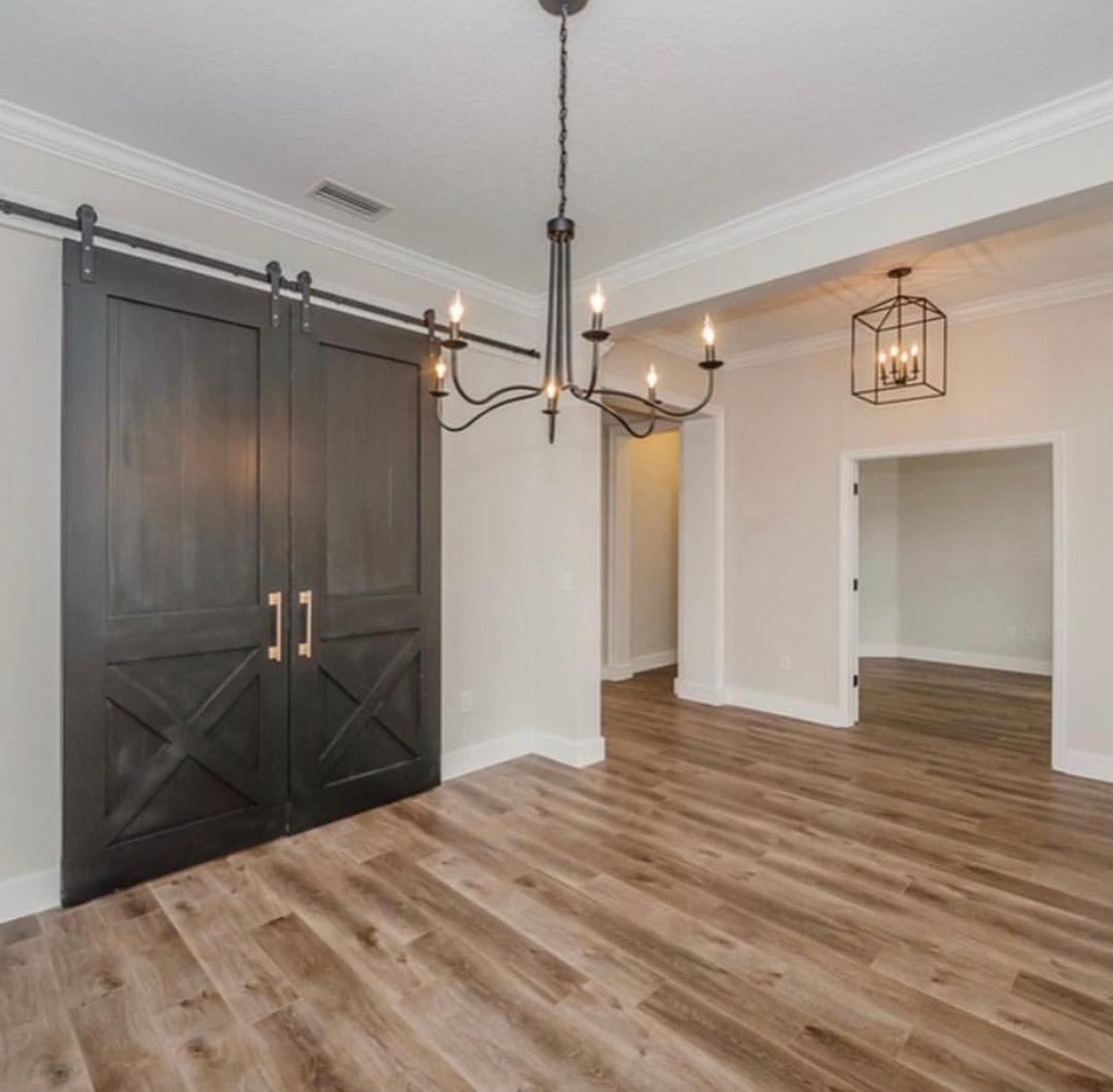 Vintage Farmhouse Barn Door - Rustic Luxe Designs