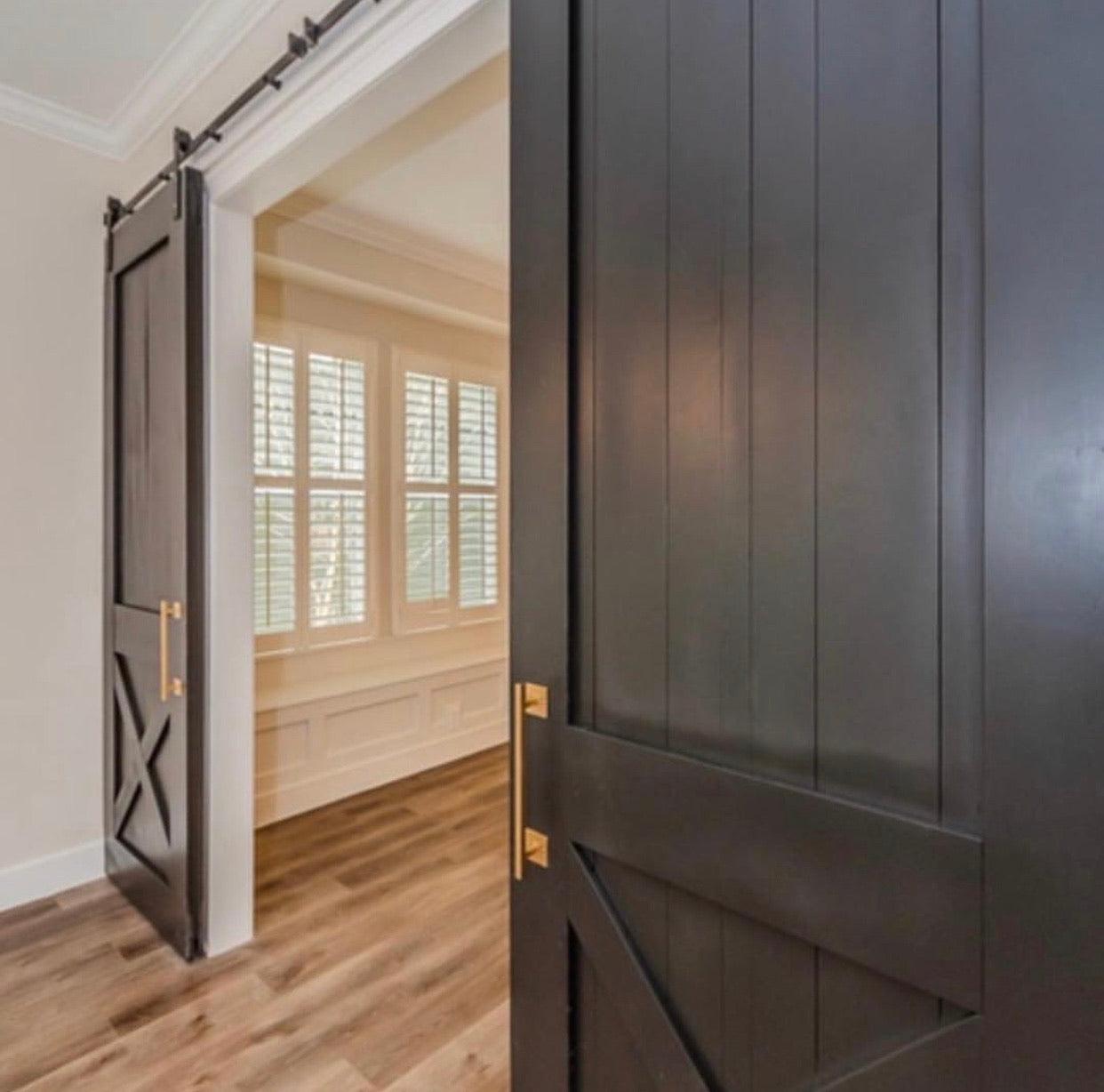 Vintage Farmhouse Barn Door - Rustic Luxe Designs