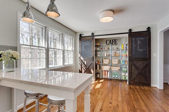 Vintage Farmhouse Chalkboard Door - Rustic Luxe Designs
