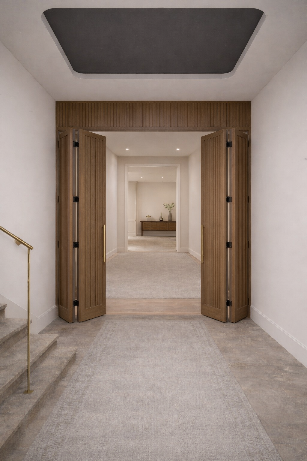 Hinged Bi-Fold Doors - Rustic Luxe Designs