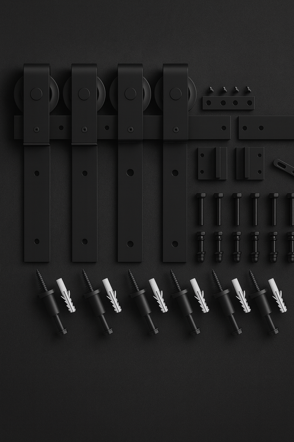 RLD Loftline Wall-Mount Bypass Hardware Kit