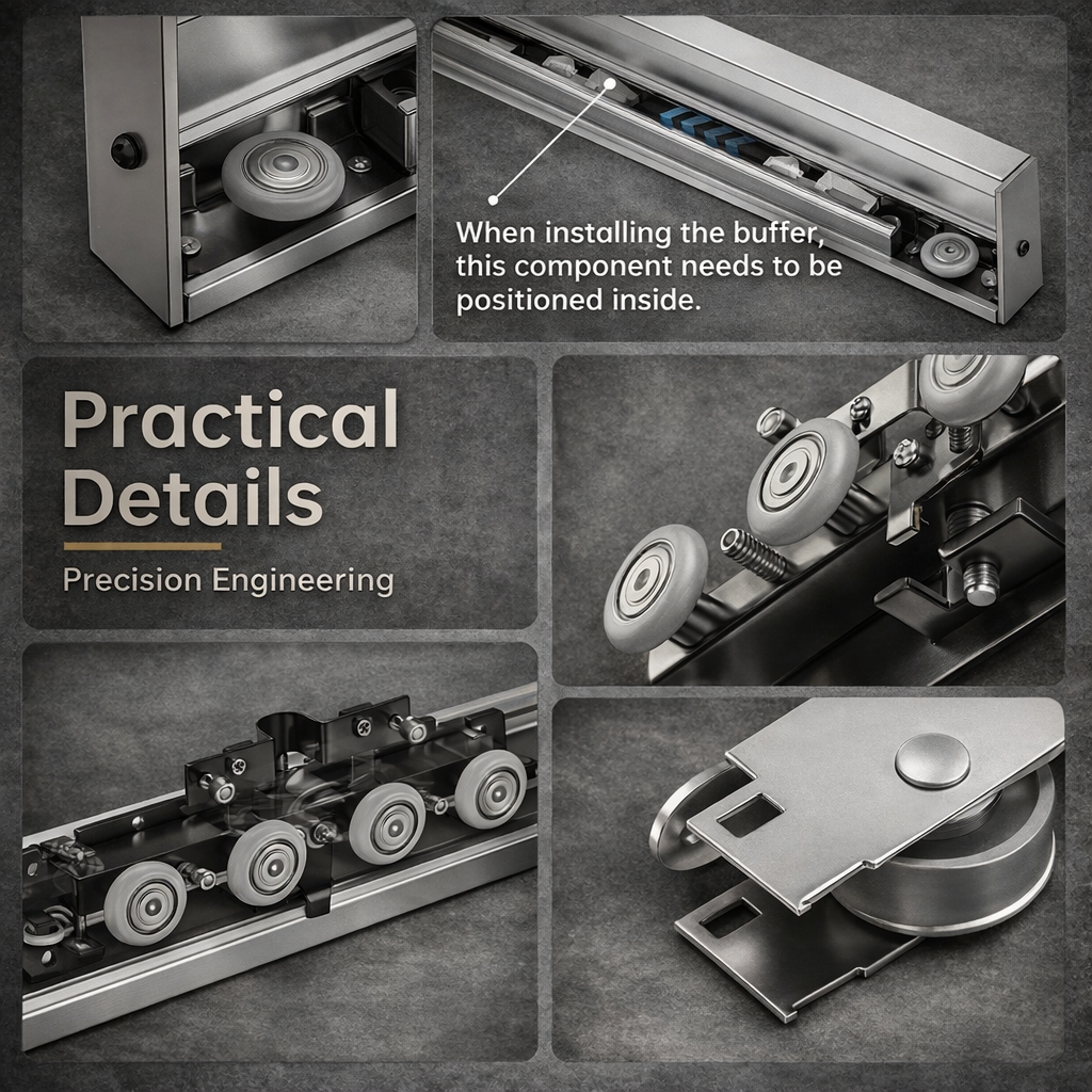 RLD Prestige Invisible Slide Hardware System