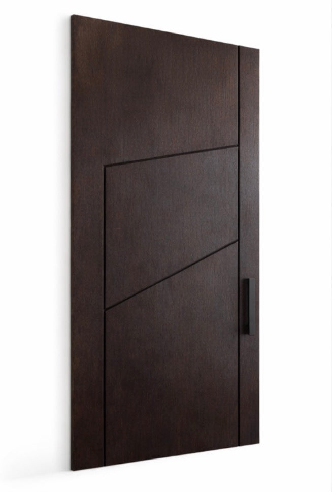 Boczanel architectural interior door rift white oak tobacco stain modern luxury home