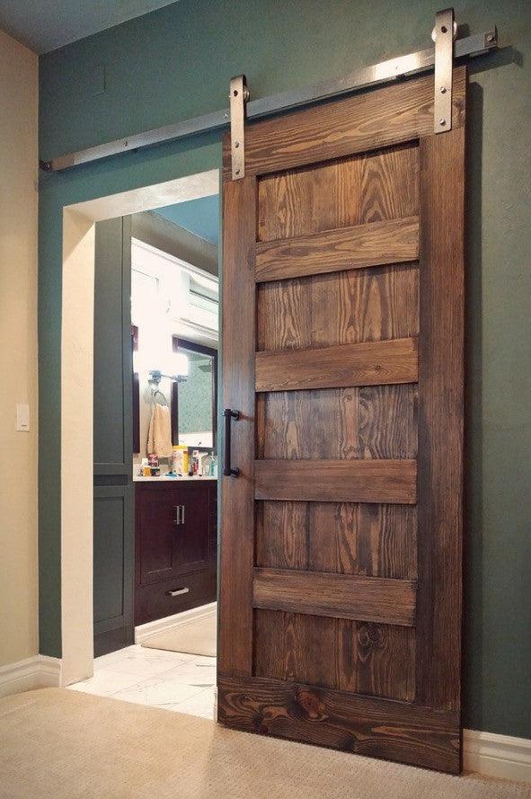 5-Panel Interior Sliding Barn Door