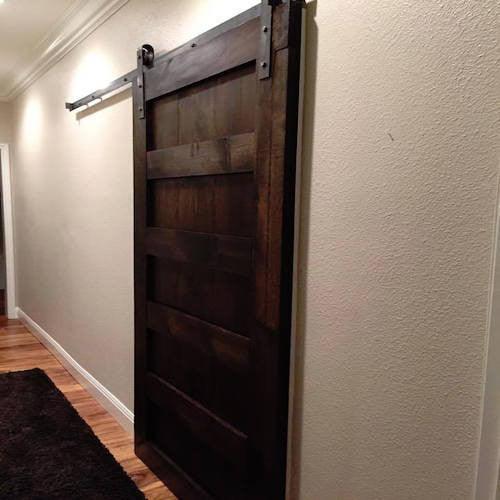 5-Panel Interior Sliding Barn Door