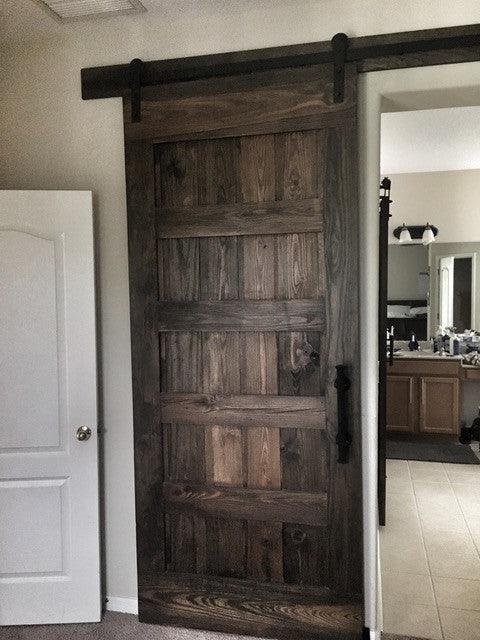 5-Panel Interior Sliding Barn Door