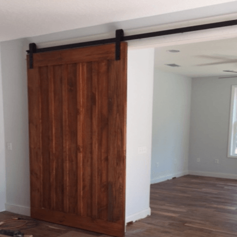 Board & Batten Interior Sliding Barn Door