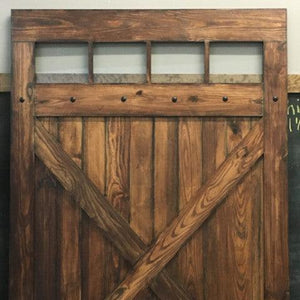 Hacienda Design Classic Sliding Wood Barn Door