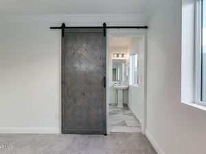 Herringbone Door - Rustic Luxe Designs