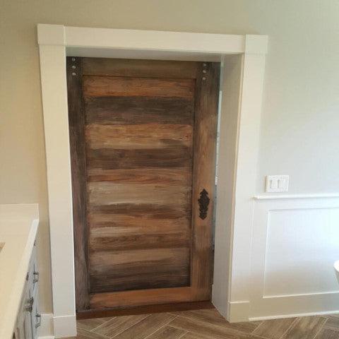 Horizontal Plank Door – Rustic Luxe Designs