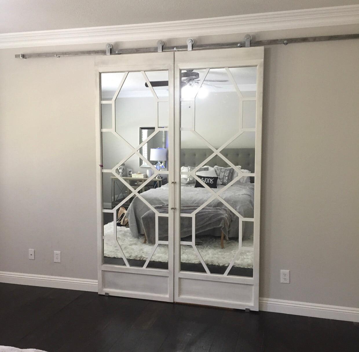 Parisian Mirror Door - Rustic Luxe Designs