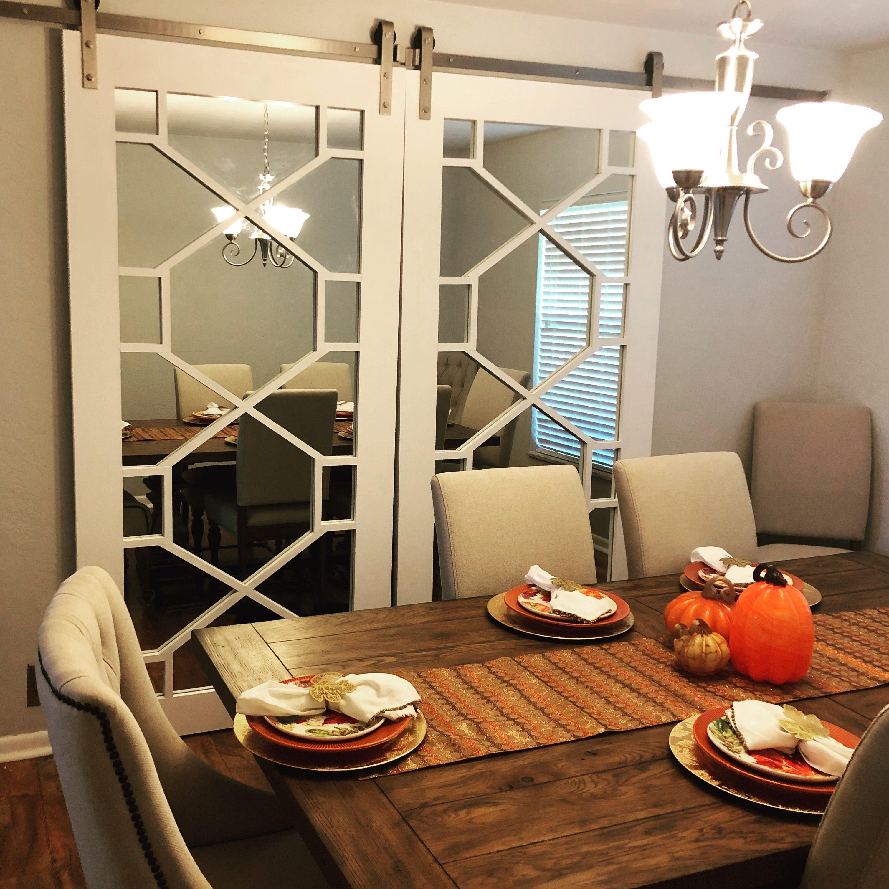 Parisian Mirror Door - Rustic Luxe Designs