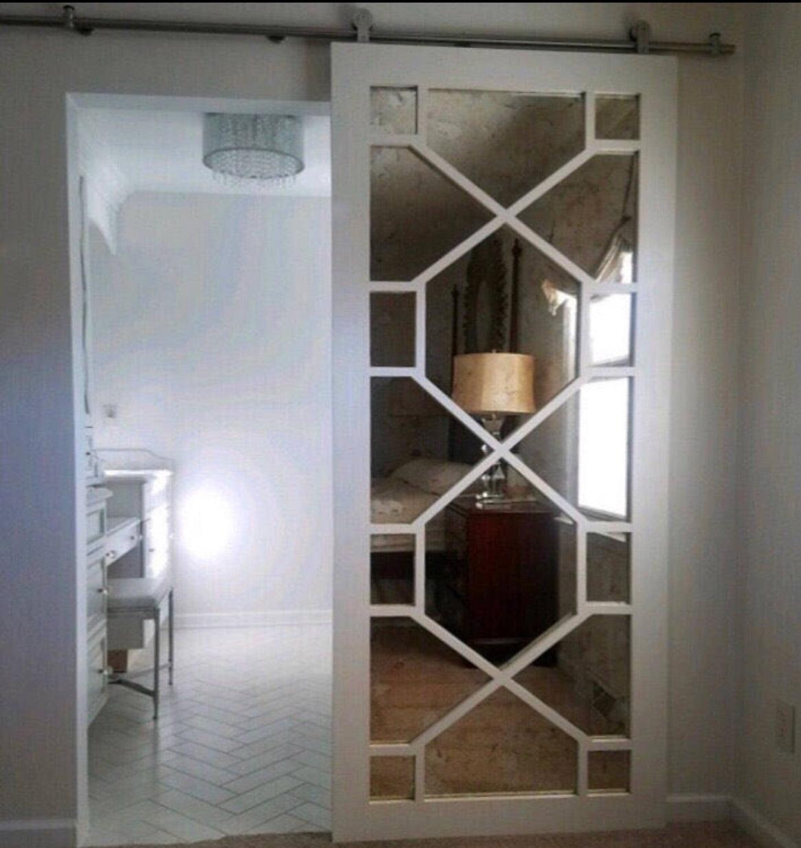 Parisian Mirror Door - Rustic Luxe Designs