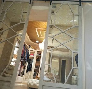 Parisian Mirror Door - Rustic Luxe Designs