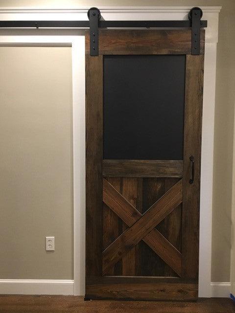 Vintage Farmhouse Chalkboard Door - Rustic Luxe Designs