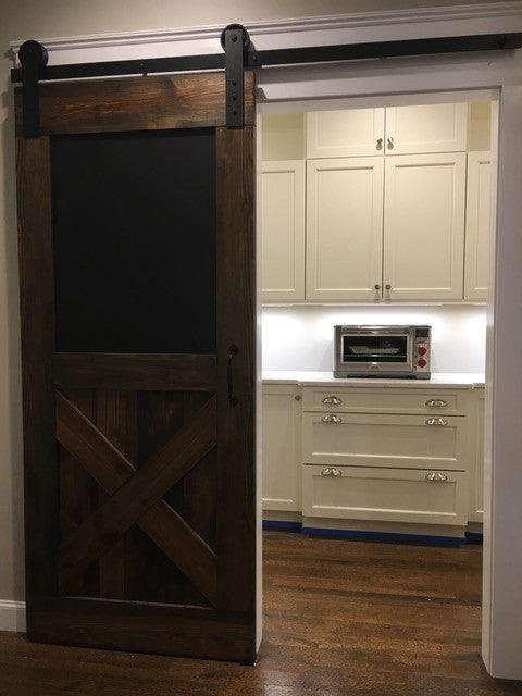 Vintage Farmhouse Chalkboard Door - Rustic Luxe Designs