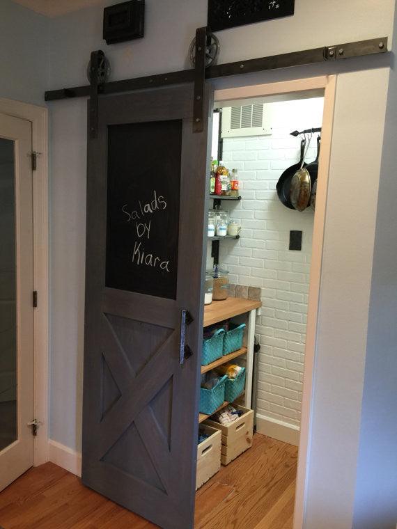 Vintage Farmhouse Chalkboard Door - Rustic Luxe Designs
